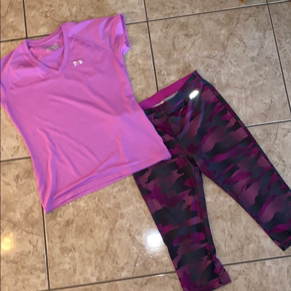 Fila & Under Armour Set 👚